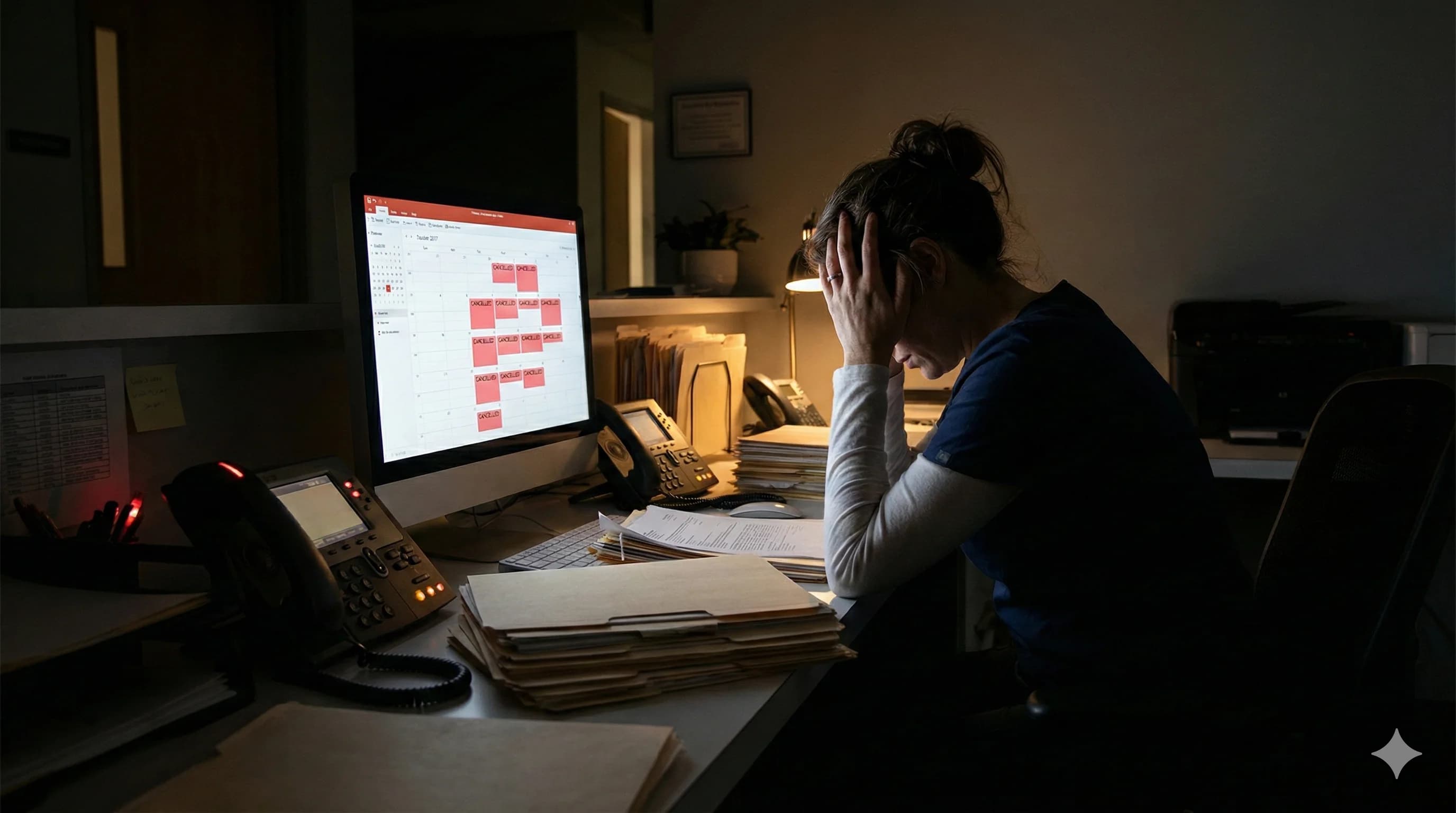 1 patient sur 3 ne vient pas.