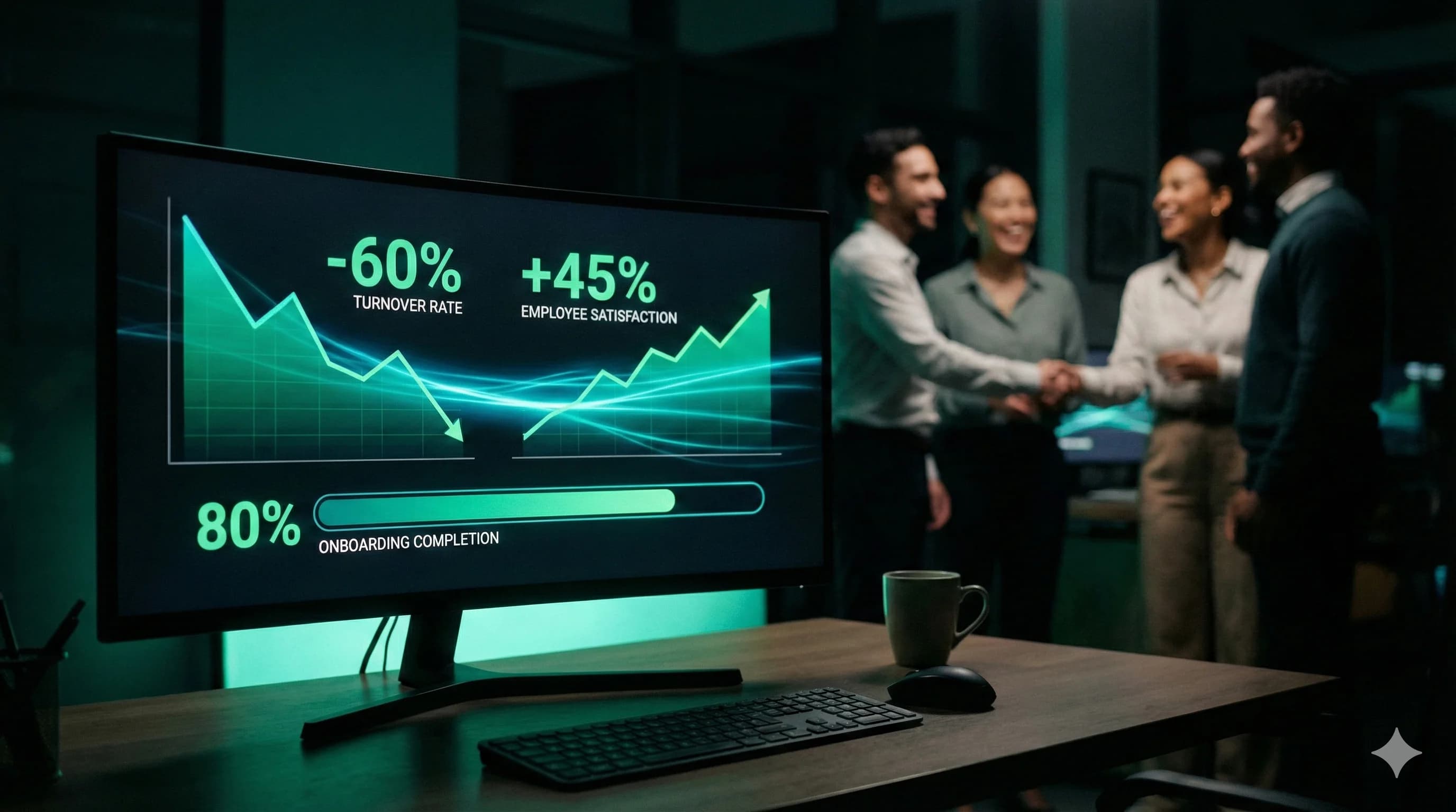 -60% de temps. +45% de talents.